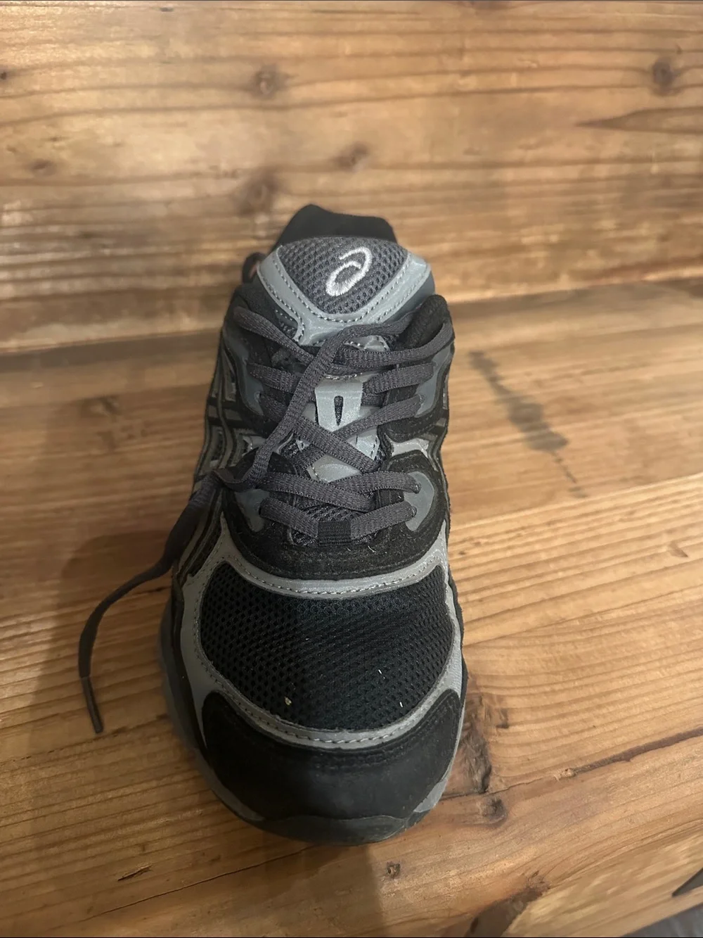 Asics women’s Black and Gray Athletic Sneaker
